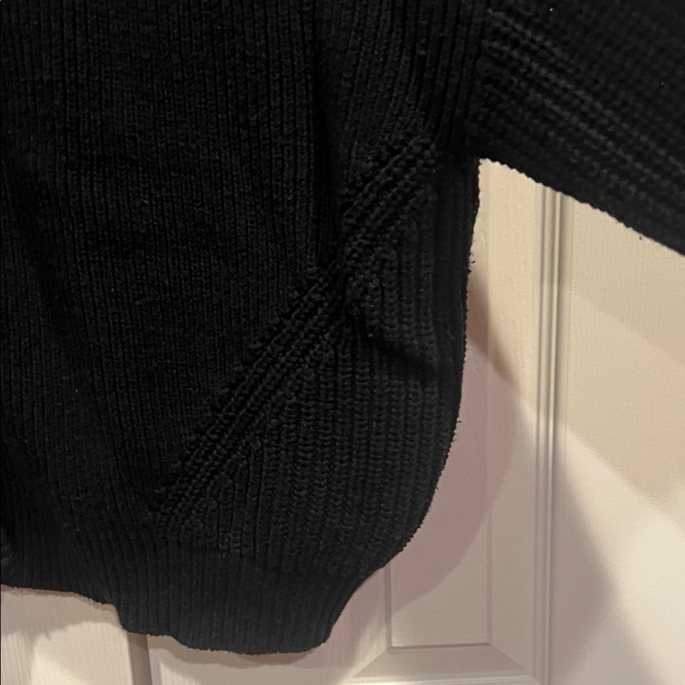 Time and Tru Black Button-Up Cardigan - Picture 5 of 11